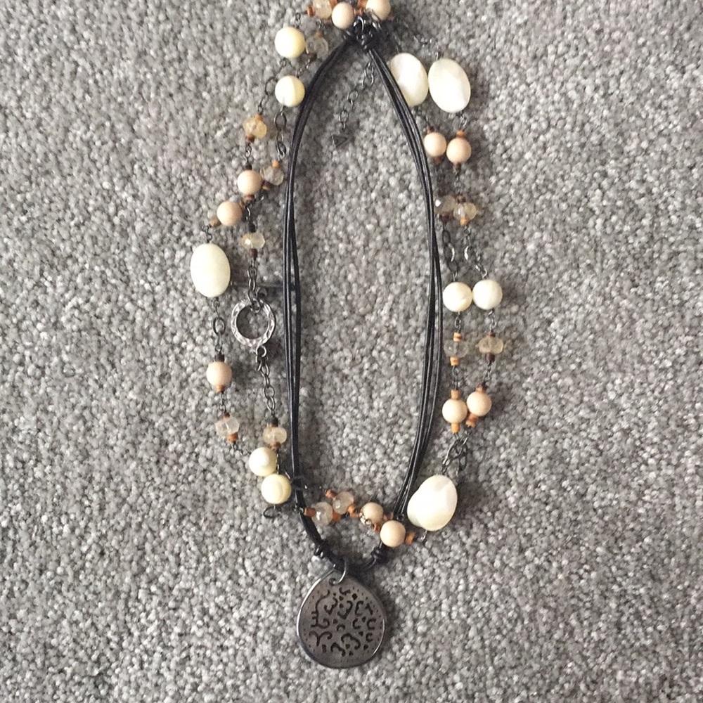 Silpada Shell Necklace Set